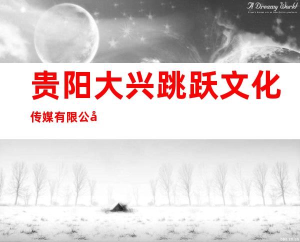 贵阳大兴跳跃文化传媒有限公司